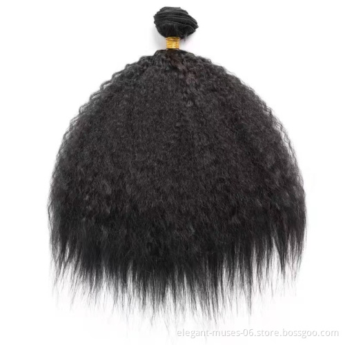 New Fashionable synthetic Hair Extension Afro Kinky Curly Braiding Hair afro kinky synthetic hair